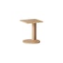 Tavolino d'appoggio Galta Forte Side legno naturale / 38 x 38 x H 47 cm - KANN DESIGN