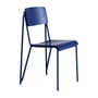 Chaise empilable Petit standard bois bleu - Hay