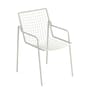 Fauteuil empilable Rio R50 métal blanc - Emu