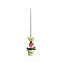 Kerzenleuchter Blume XL keramik bunt / Handbemalt - & klevering
