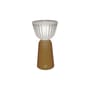 Lampada da esterno ricaricabile senza fili Swiing LED metallo giallo / H 20 cm - Fermob