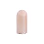 Lampe de table Parade LED verre rose / H 32 cm - Hay