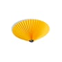 Applique Matin Flush Mount tissu jaune / Plafonnier - Small / Ø 38 cm - Hay