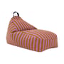 Pouf enfant Bliss tissu rose - NOBODINOZ