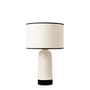 Sicilia Table lamp ceramic white / H 50 cm - Maison Sarah Lavoine