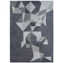 Tapis Pliages  gris by Daniel Hechter / 170 x 240 cm - Tufté main - Toulemonde Bochart