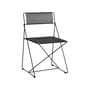Chaise empilable X-Line OUTDOOR / Réédition 1977 - Acier perforé - Hay