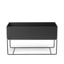 Plant Box Large Pflanzengefäß mit Gestell / L 77 x H 45 cm x Tiefe. 34 cm - Ferm Living