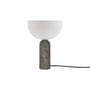 Kizu Small Table lamp stone grey / Marble base - H 35 cm - NEW WORKS