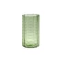 Vase Wave 01 glas grün / Ø 12 x H 21 cm - Serax