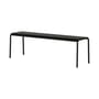 Banc Panorama métal noir / L 140 cm - TIPTOE