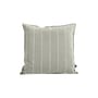 Terrazza - Narrow Stripe Outdoor cushion textile grey / 60 x 60 cm - Hay