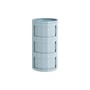 Rangement Facet High / H 66 cm - 3 portes / Avec roulettes - Hay