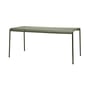 Table rectangulaire Palissade métal vert / 170 x 90 cm / Modèle d'exposition - Hay