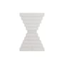 Tabouret Prince OhOh plastique blanc / Philippe Starck - Kartell