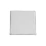 Coussin d'assise  tissu gris blanc / Pour chaise empilable Hee - Hay