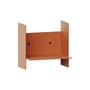 Étagère Pli métal rouge / L 20 x P 15 cm - TIPTOE