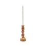 Kerzenleuchter Climbing Pole Small metall orange / H 25 cm - POLSPOTTEN