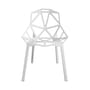 Chaise empilable Chair One métal blanc / Konstantin Grcic, 2003 - Magis