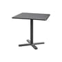 Klapptisch Darwin schwarz metall / 80 x 80 cm - Emu