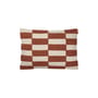 Housse de coussin Jane marron / 40 x 60 cm - Brodé - BROSTE COPENHAGEN