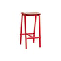 Barhocker Taburete 8 metall rot / H 75 cm - Hay