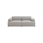 Canapé droit Connect Soft / Configuration 1 / L 207 cm - Muuto