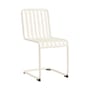Chaise Palissade Cantilever métal blanc - Hay