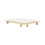 Letto matrimoniale Japan legno naturale / Per materassi 140 x 200 cm - KARUP DESIGN