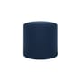 Pouf Folk Grand tissu bleu / Ø 40 x H 40 cm - NOO.MA