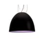 Sospensione Nur 1618 metallo grigio nero Ø 90 cm - Artemide