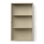 Wandablage Haze metall glas beige / L 35 x H 60 cm -Drahtglas - Ferm Living