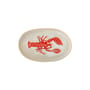 Hadden Serving dish ceramic red / 29 x 18 cm - Bloomingville