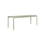 Bank Dapple metall grün / Gelocht - L 130 cm - Ferm Living