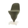 Chaise rembourrée Gelato tissu vert - Moustache