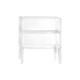 Commode Ghost Buster plastique transparent / L 68 x H 80 cm - Philippe Starck 2010 - Kartell