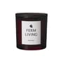 Parfumierte Kerze Vitto glas violett / Brauner Zucker Rotbraun - H 10 cm - Ferm Living