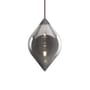 Sospensione Flare Top LED vetro argento - Tom Dixon