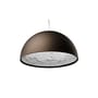 Suspension Skygarden 1 métal pierre marron / Ø 60 cm - Plâtre & aluminium - Flos