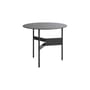 Table basse Shim métal noir / Ø 54 x H 44 cm - Hay