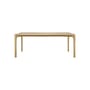 Tavolo rettangolare PI legno naturale / 200 x 95 cm - 8 persone - Ethnicraft