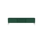 Octave V TV unit wood green / Base, legs - W 138 x D 30 x H 36.6 cm - MONTANA