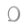 Wandhaken Loop Medium metall grau / Ø 7,8 cm - Metall - Normann Copenhagen