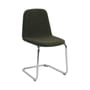 Chaise rembourrée Brink tissu vert - Muuto