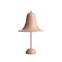Lampe sans fil rechargeable Pantop Portable LED plastique rose / Verner Panton (1980) - Verpan