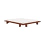 Letto matrimoniale Japan legno rosso / Per materassi da 160 x 200 cm - KARUP