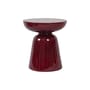 Beistelltisch Cersei corian rot / Hocker – Ø 40 x H 44 cm - NV GALLERY