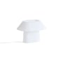 Lampe de table Drome plastique blanc / L 31.5 x H 22 cm - Hay
