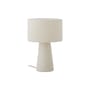 Lampe de table Emmie / Ø 20 x H 30 cm - Tissu bouclette - Bloomingville