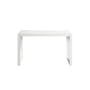 Scrivania Quaderna 2750 materiale plastico bianco / 132 x 54 x H 75 cm - Superstudio, 1972 - Zanotta